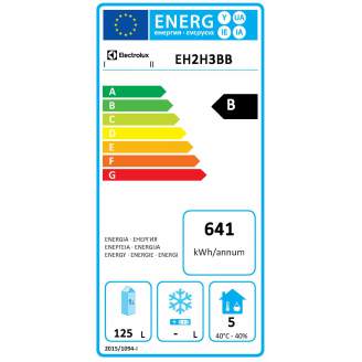 Electrolux koelwerkbank - 290lt, 4 laden 1/2, blad met opstaande rand