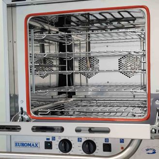 Euromax Heteluchtoven 10990GHBL COMBI - 4 laags - 230 V.