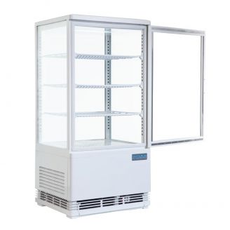 Polar koelvitrine - wit - 68 liter - G619