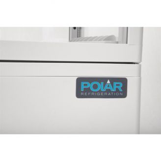 Polar koelvitrine - wit - 68 liter - G619