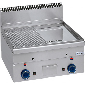 Roeder propaan bak-/ grillplaat , geribbeld/glad, topunit, BG06604