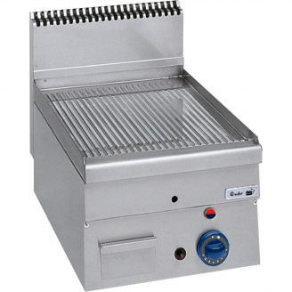 Roeder propaan bak-/ grillplaat, geribbeld, topunit, BG04602