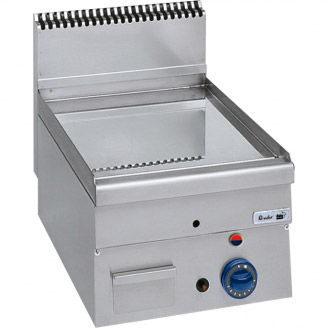 Roeder propaan bak-/ grillplaat, glad, chroom, topunit, BG04601C